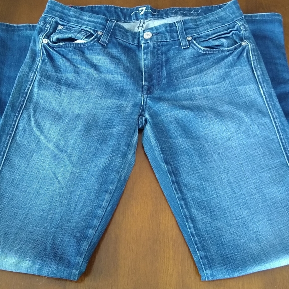 Women's 7 For All Mankind " A Pocket" Jeans - Picture 2 of 5